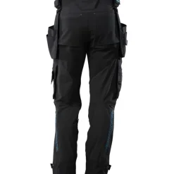Sale Advanced håndværkerbukser med stretch, sort, str. 76C54 Bukser & Shorts