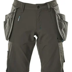 Clearance Advanced håndværkershorts med stretch, koksgrå, str. C42 Bukser & Shorts