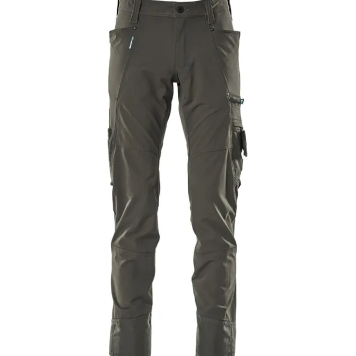 Outlet Advanced servicebukser med stretch, koksgrå, str. 76C42 Bukser & Shorts