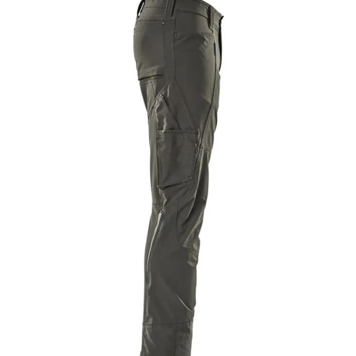 Outlet Advanced servicebukser med stretch, koksgrå, str. 76C42 Bukser & Shorts