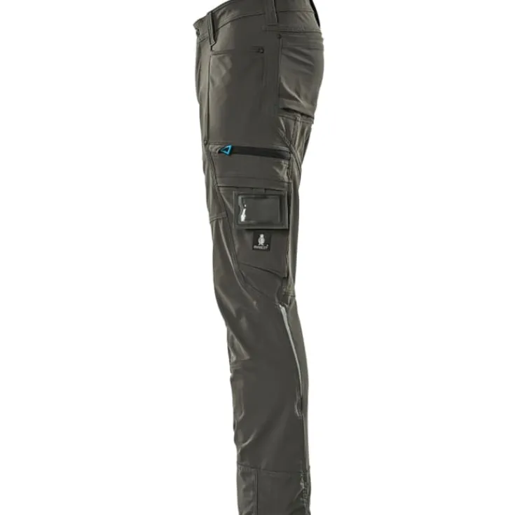 Outlet Advanced servicebukser med stretch, koksgrå, str. 76C42 Bukser & Shorts