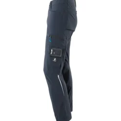 Best Advanced servicebukser med stretch, marineblå, str. 76C46 Bukser & Shorts