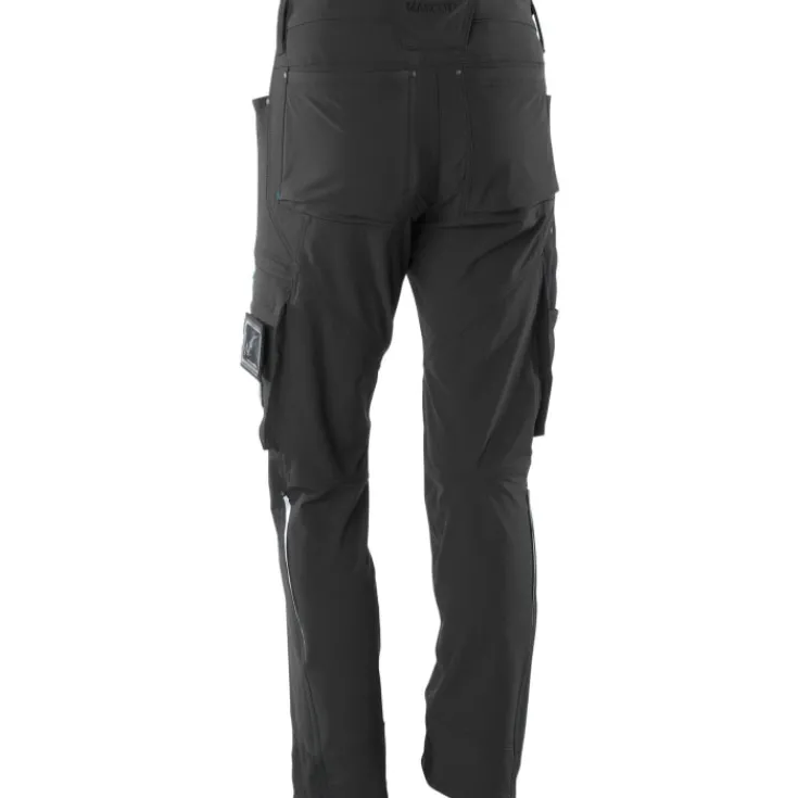 Sale Advanced servicebukser med stretch, sort, str. 76C42 Bukser & Shorts