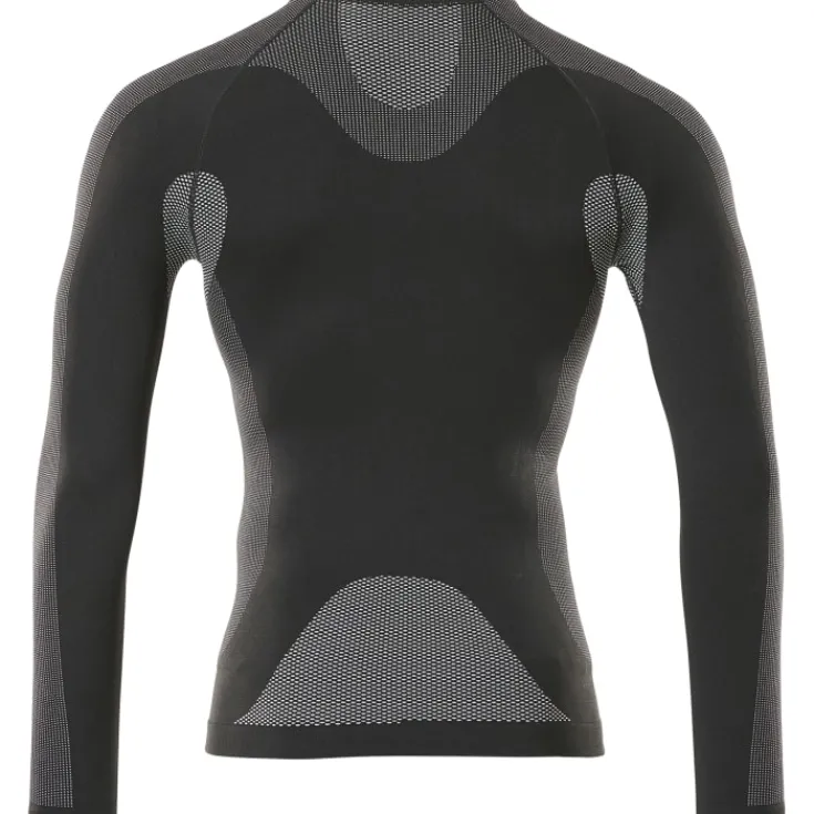 Clearance Lahti langærmet undertrøje, sort, str. 4XL/5XL Undertøj