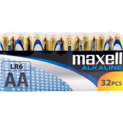 AA batterier, 32 stk. Batterier
