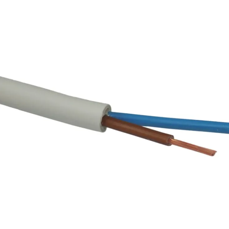 100 meter Downlight kabel 2x1,5mm², hvid Downlight Kabler