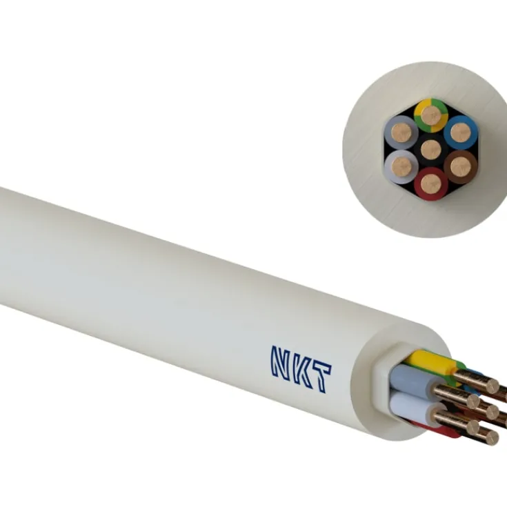 Online 100 meter Noiklx installationskabel, 7G2,5 mm², 100 meter Installationskabler