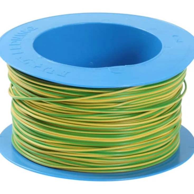 Hot 100 meter PVL ledning 1G2,5 mm² Installationskabler