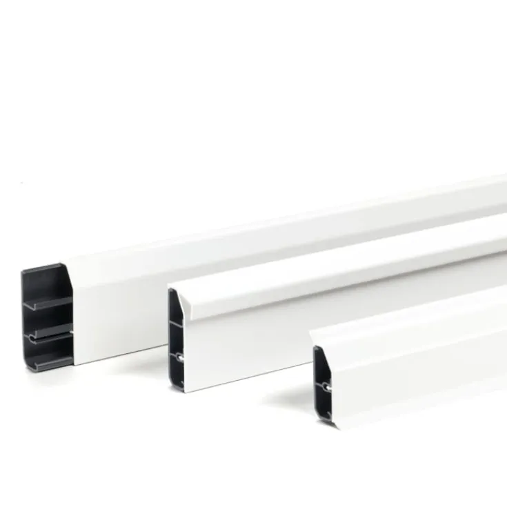 Online 2 meter fodpanel, SL 20/50 mm, hvid Kabelkanaler