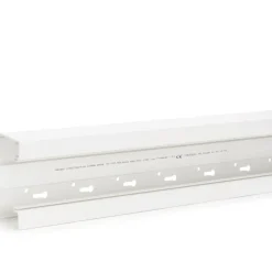 Discount 2 meter Signa kanalbund, Base 70/130 mm, perlehvid Kabelkanaler
