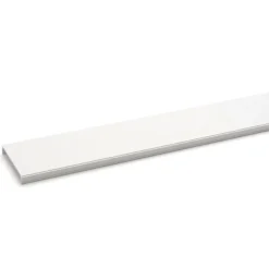 Outlet 2 meter Signa kanallåg, Base, perlehvid Kabelkanaler