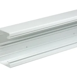 Clearance 2 meter BR installationskanal 70/130, perlehvid Kabelkanaler
