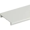 Outlet 2 meter BR kanallåg til installationskanal, 70/130 mm, perlehvid Kabelkanaler