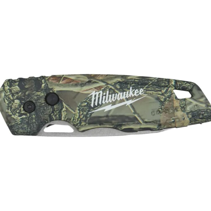Outlet Fastback Camo foldekniv, glat klinge Skæreværktøj & Tilpasning