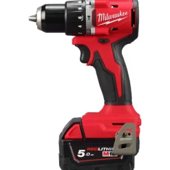 Best M18 BLPDRC-502C slagboremaskine, m. 2 x 5,0 Ah batterier og lader Bore- & Skruemaskiner