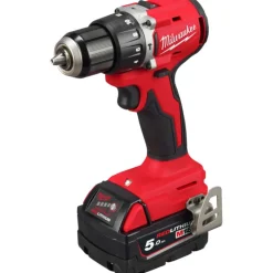 Best M18 BLPDRC-502C slagboremaskine, m. 2 x 5,0 Ah batterier og lader Bore- & Skruemaskiner