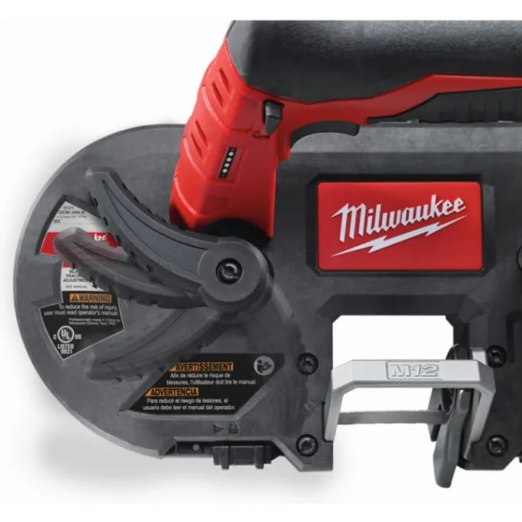 Hot M12 BS-402C båndsav, m. 2 x 4,0 Ah batteri og lader Save