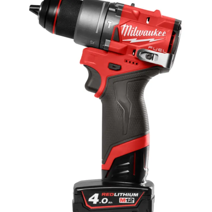 Outlet M12 Fuel FPD2-402X slagboremaskine, m. 4,0 Ah batteri og lader Bore- & Skruemaskiner