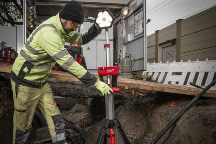 New M18 Powerpack arbejdslampe, u. batteri Projektører