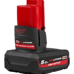 Sale M12 Red Lithium High Output batteri, 12V/5,0 Ah Batterier & Opladere