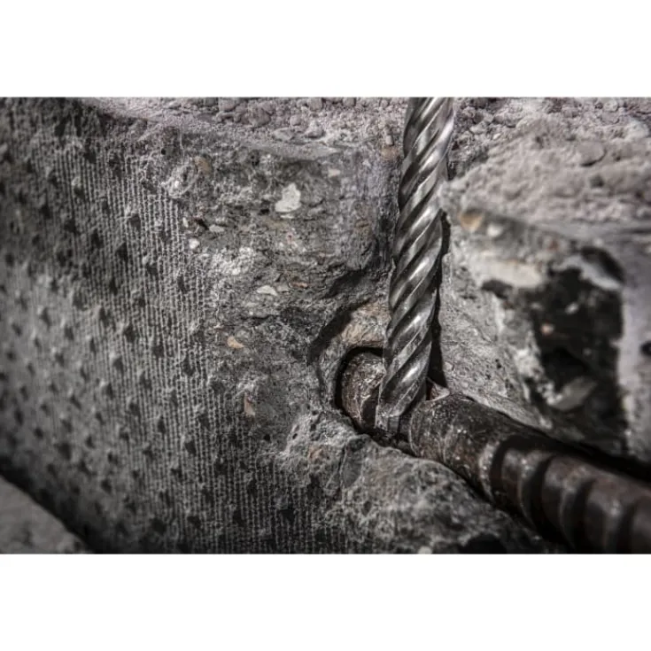 Discount MX4 SDS+ hammerborsæt, 7 stk Bits, Toppe & Bor