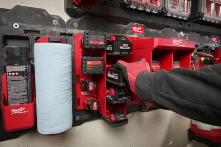 Clearance Packout batteriholder Værktøjskasser & Opbevaring