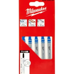 Sale T118B stiksavklinge til metal og alu, 55 mm, 5 stk Skiver & Klinger