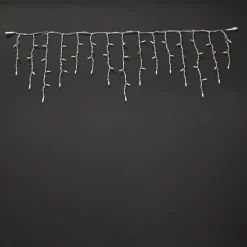 New MK Ice Lite LED lyskæde, 102 koldhvid, 12 koldhvid, 230V Udendørs Julelys