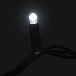 New MK Ice Lite LED lyskæde, 114 koldhvid, 230V Udendørs Julelys