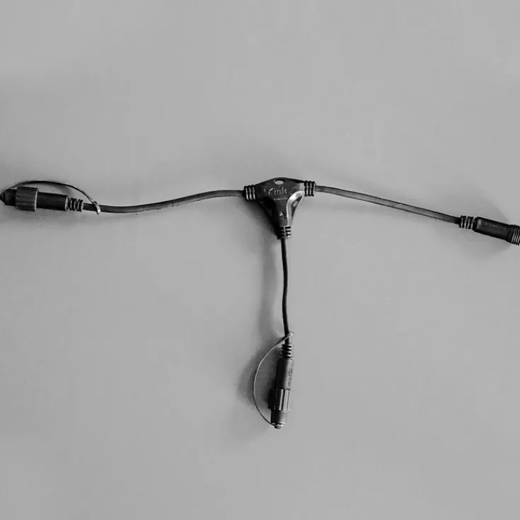 Sale MK Quickfix t-fordeler, 230V, 2 udgange, Udendørs Julelys