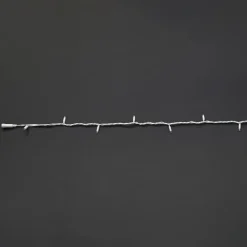 Hot MK String Lite LED lyskæde, 120 koldhvid, 230V, 20 meter, hvid Udendørs Julelys