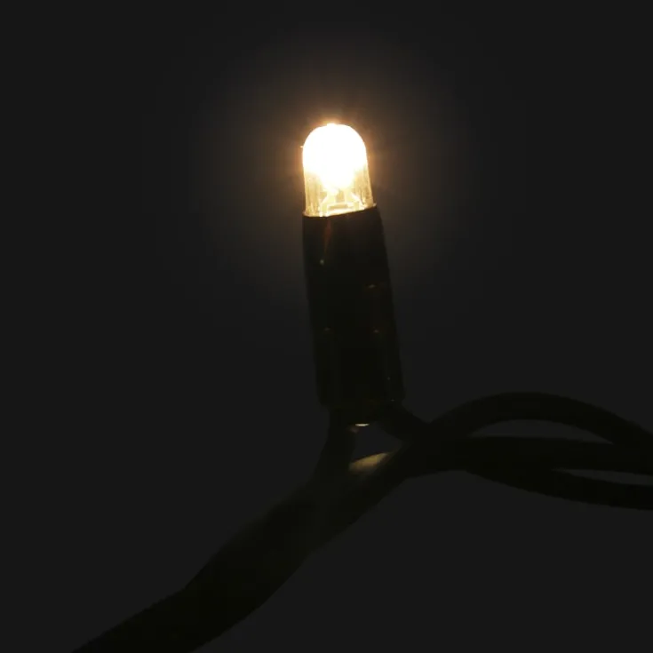Best MK String Lite LED lyskæde, 105 varmhvid, 15 koldhvid, 230V Udendørs Julelys