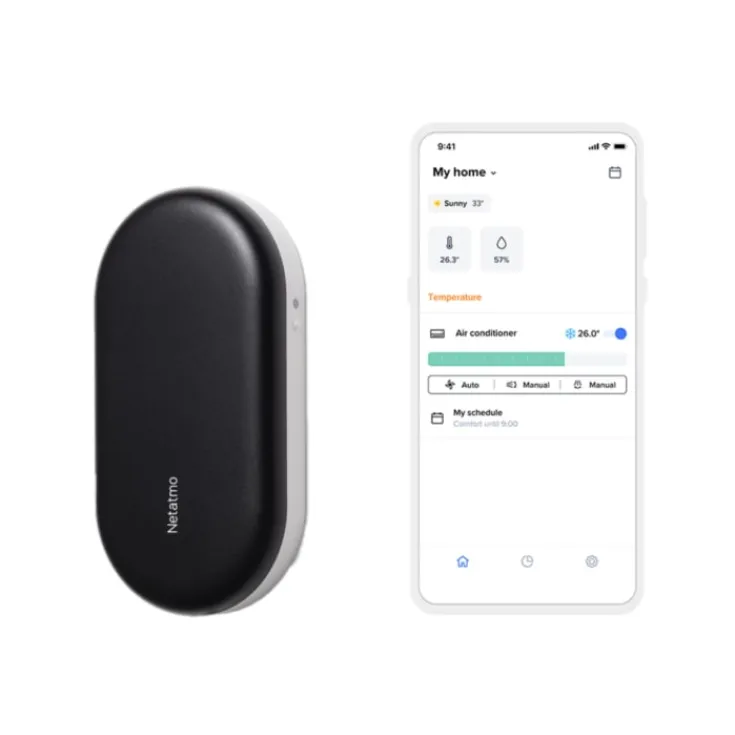 Online smart AC controller Netatmo|Mobil, Pc & Data