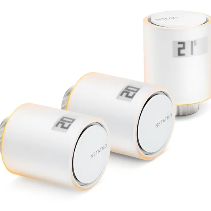 Outlet smart radiatortermostat 3 pak Elradiatorer|Netatmo