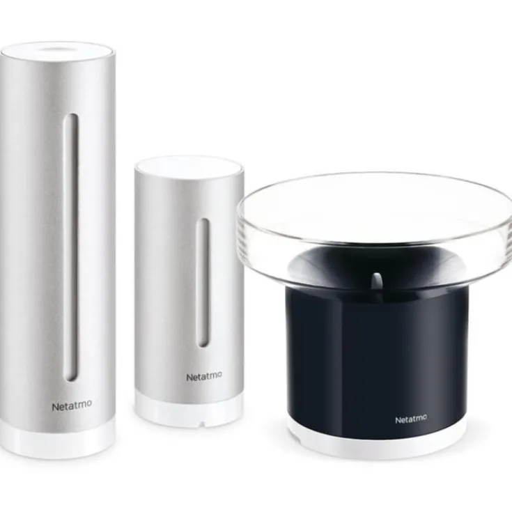 Clearance smart vejrstation med regnmåler Netatmo|Vejrstationer & Regnmålere