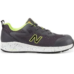 Logic sikkerhedssko, S1P, grå/grøn, str. 46,5 Sko