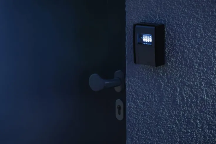Clearance Nøgleboks 787 LED, med kodehjul Gadgets