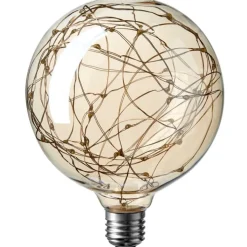 Hot Clara E27 globepære, 2500K, 1W, Nielsen Light
