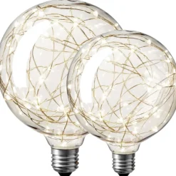 Hot Clara E27 globepære, 2500K, 1W, Nielsen Light