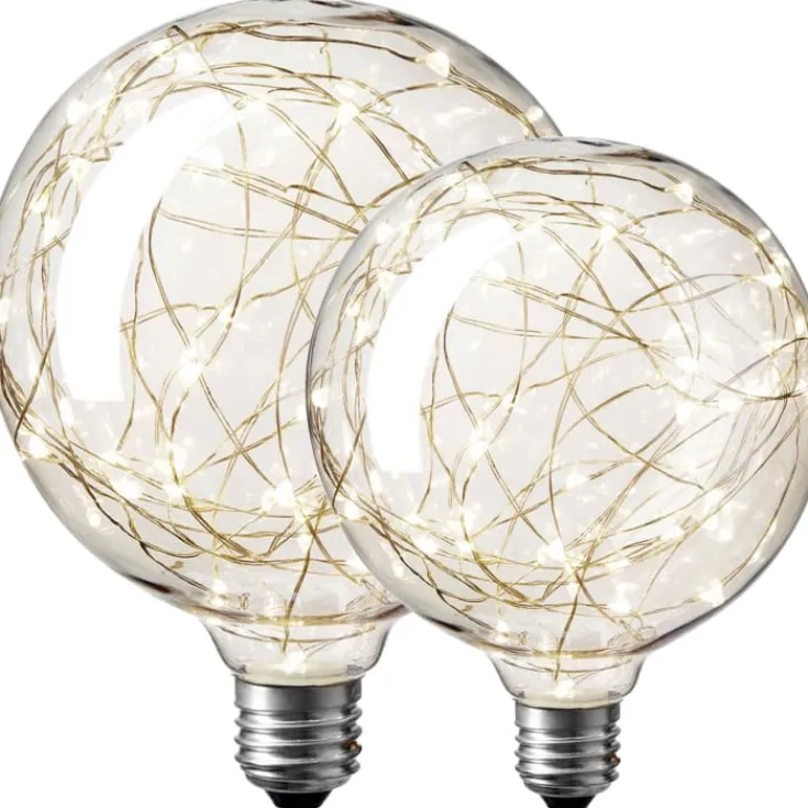 Hot Clara E27 globepære, 2500K, 1W, Nielsen Light