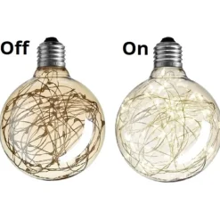 Best Clara E27 globepære, 2500K, 1W, Ø9,5 cm Nielsen Light
