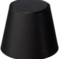 Clearance Emma Domus lampeskærm, sort/guld, H20 cm Lampeskærme
