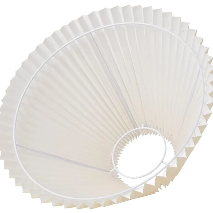 Hot Emma Hacienda Plisse lampeskærm, beige, Lampeskærme