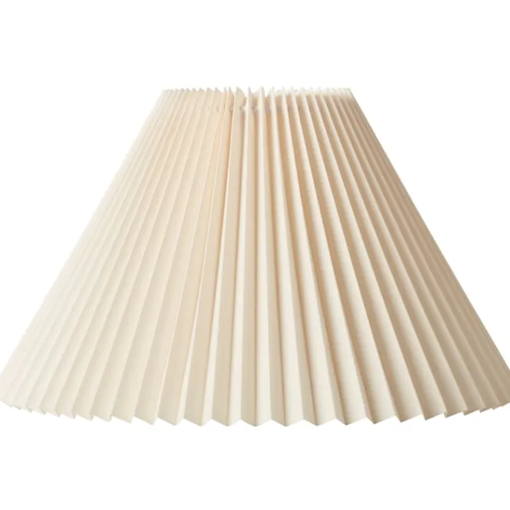 Clearance Emma Hacienda Plisse lampeskærm, beige, Lampeskærme|Nielsen Light