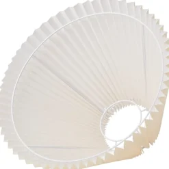 Clearance Emma Hacienda Plisse lampeskærm, beige, Lampeskærme|Nielsen Light