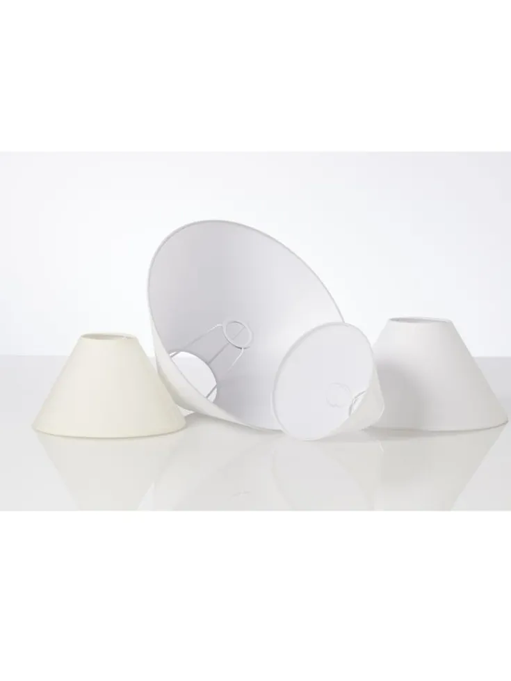 Clearance Emma Palachio lampeskærm, hvid, Lampeskærme|Nielsen Light