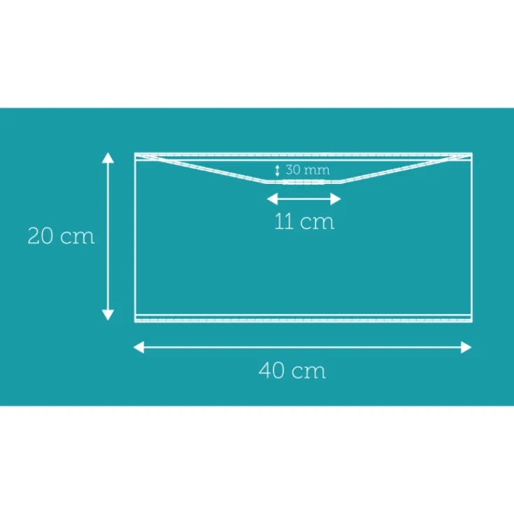 Clearance Isabella Castillo lampeskærm, sort/hvid, Ø40 cm Lampeskærme