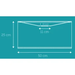 Clearance Isabella Castillo lampeskærm, sort/hvid, Ø40 cm Lampeskærme