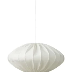 Hot Jasmin Ellipse pendel, hvid ledning, hvid Nielsen Light