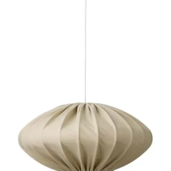 Online Jasmin Ellipse pendel, hvid ledning, sand Nielsen Light